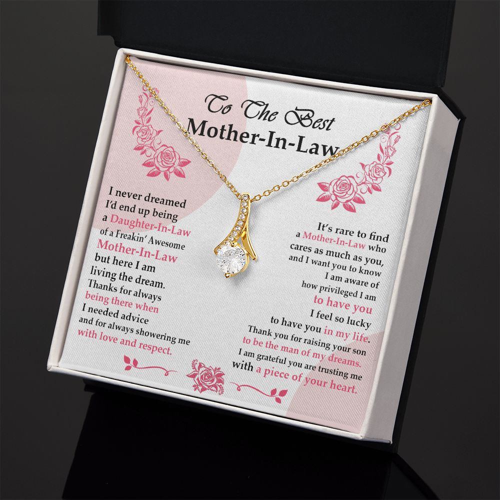 Mother in Law Necklace, Jewelry for Women, Future Mother in Law Gifts from Daughter in Law, Mother of Bride Gifts For Mother in Law, Birthday Gifts For Mother In Law From Daughter In Law6 Alluring Beauty Necklace