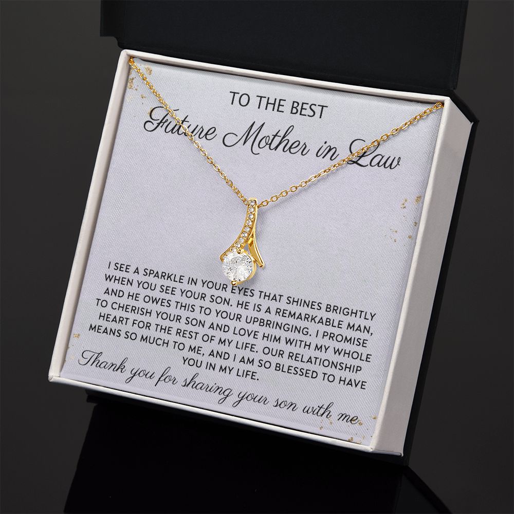 Gift to MIL Mother of the Groom Gift From Bride Wedding Gift Pendants from Bride Gifts for Mom Mother of the Bride Necklace Unique Groom Mom Alluring Beauty Necklace