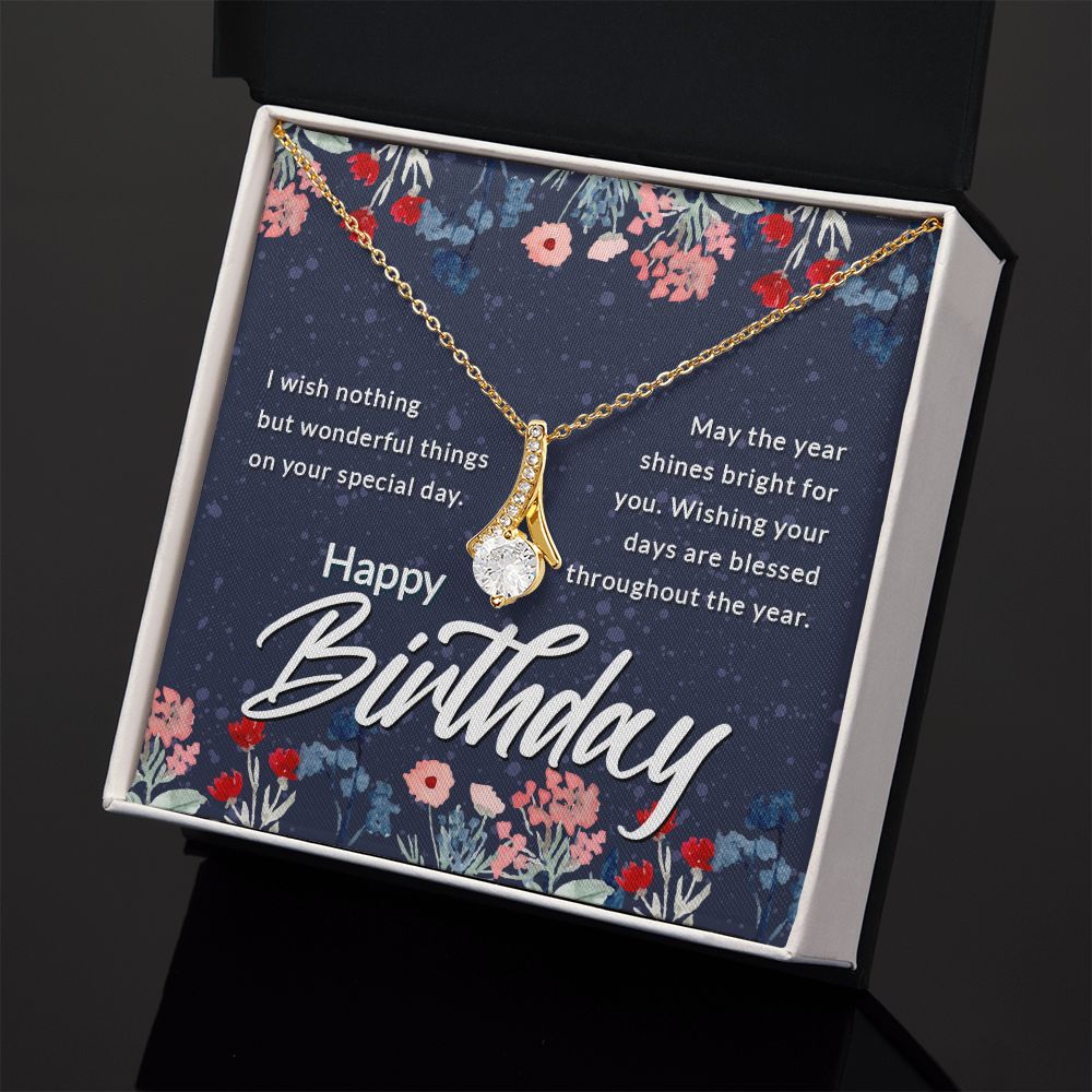 Mom Necklace Gifts for Mom from Daughter to Mom Gifts for Mothers Day from Daughter, To My Mom Necklace from Daughter to Mom Birthday Gifts Necklace with Message Card and Gift Box2230 Alluring Beauty Necklace