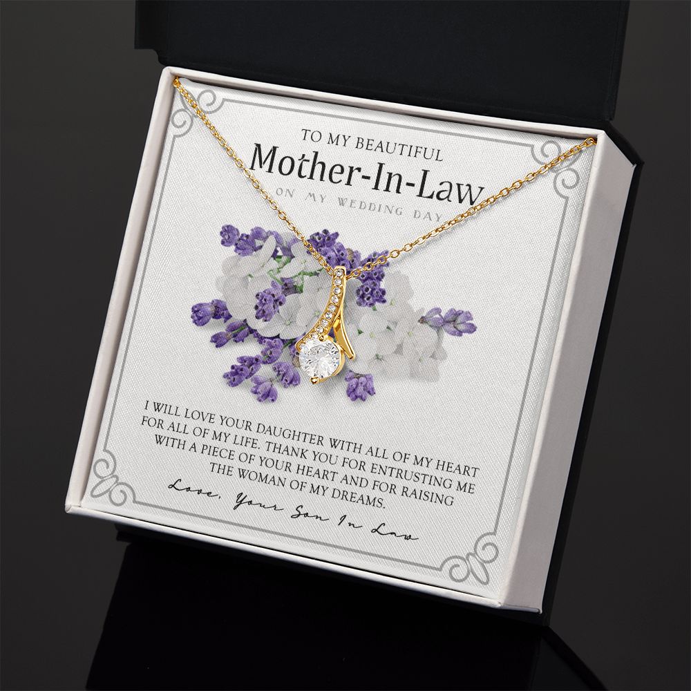Mother in Law Necklace, Jewelry for Women, Future Mother in Law Gifts from Daughter in Law, Mother of Bride Gifts For Mother in Law, Birthday Gifts For Mother In Law From Daughter In Law9 Alluring Beauty Necklace