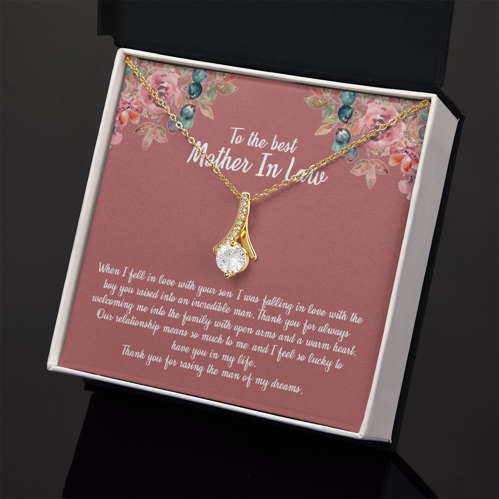 Mother in Law Necklace, Jewelry for Women, Future Mother in Law Gifts from Daughter in Law, Mother of Bride Gifts For Mother in Law, Birthday Gifts For Mother In Law From Daughter In Law11 Alluring Beauty Necklace