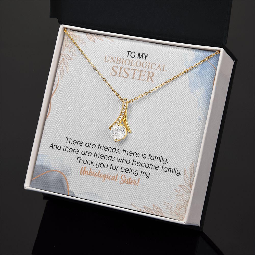 Best Friend Necklace For Unbiological Sister Soul Sister Gift Bestie Birthday Alluring Beauty Necklace