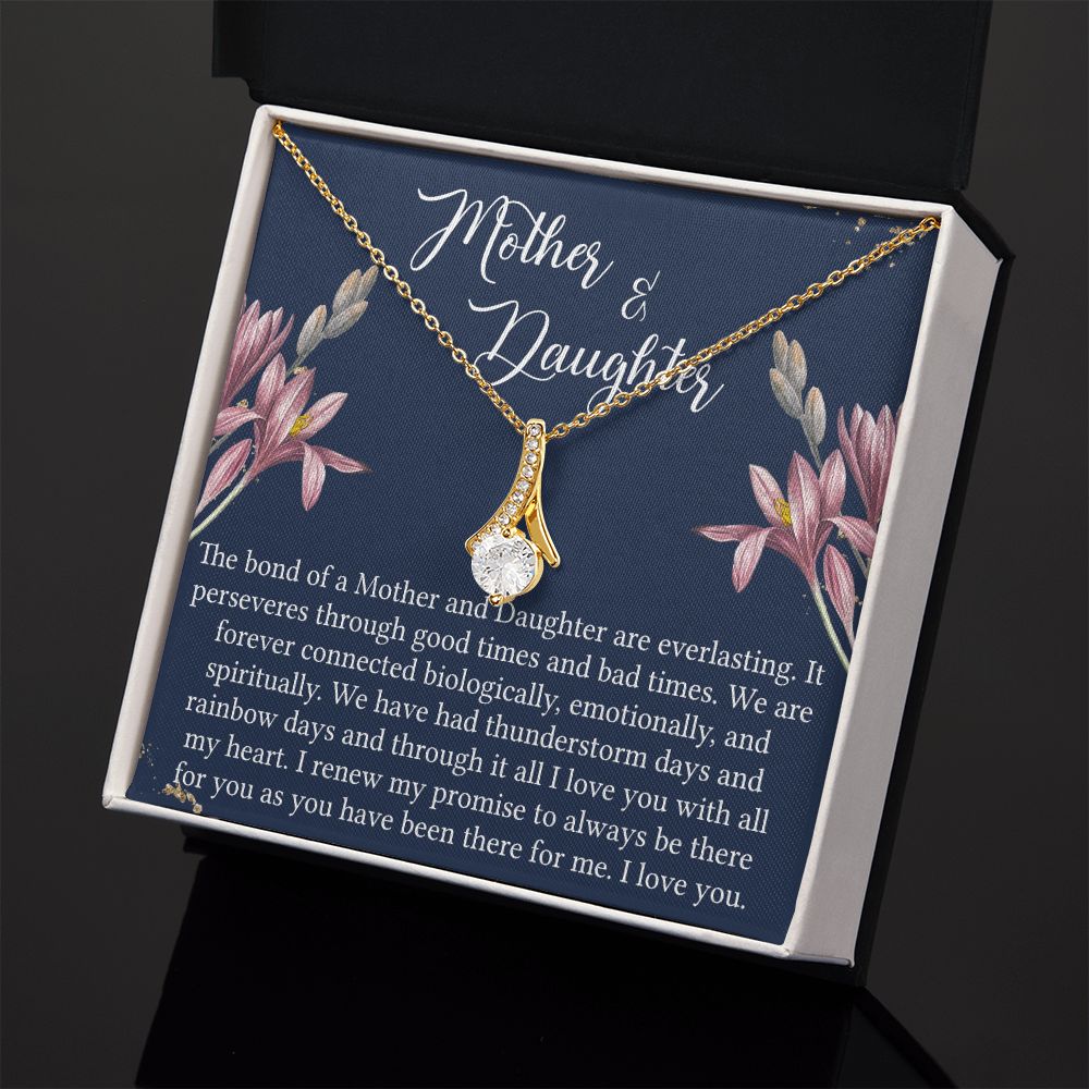 To My Mother Necklace Mom Bestfriend Best Mommy Mother In Law Stepmom For Mothers Day Birthday From Son Daughter Stepson Stepdaughter Necklace Gift Alluring Beauty Necklace