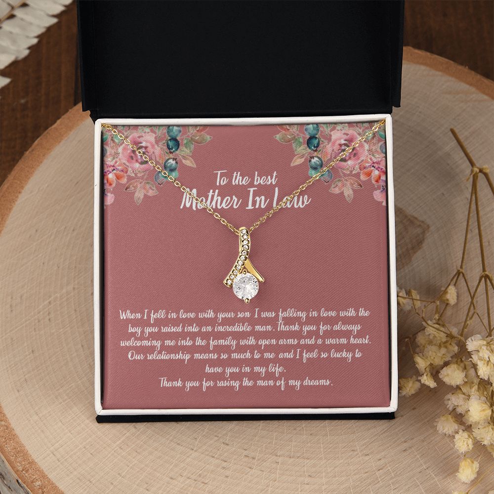 Mother in Law Necklace, Jewelry for Women, Future Mother in Law Gifts from Daughter in Law, Mother of Bride Gifts For Mother in Law, Birthday Gifts For Mother In Law From Daughter In Law3 Alluring Beauty Necklace