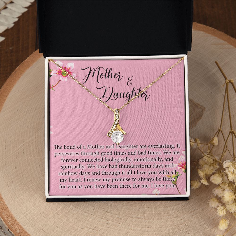 To My Mother Mom Bestfriend Best Mommy Mother In Law Stepmom For Mothers Day Birthday From Son Daughter Stepson Stepdaughter Necklace Gift Alluring Beauty Necklace