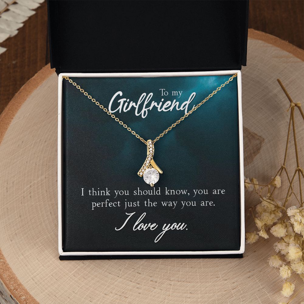 To My Girlfriend Necklace from Boyfriend To My Future Wife Necklace Jewelry For Girlfriend Gift For Girlfriend Gift for Her Romantic Birthday Valentines Day Gift For Girlfriend Gifts Necklaces 28 Alluring Beauty Necklace