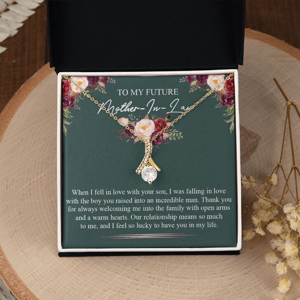 Mother in Law Necklace, Jewelry for Women, Future Mother in Law Gifts from Daughter in Law, Mother of Bride Gifts For Mother in Law, Birthday Gifts For Mother In Law From Daughter In Law5 Alluring Beauty Necklace