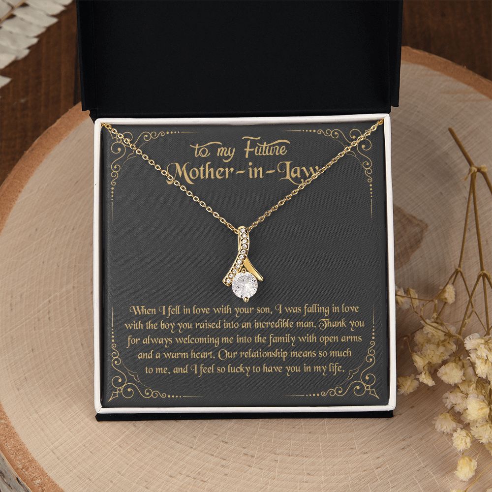 Mother in Law Necklace, Jewelry for Women, Future Mother in Law Gifts from Daughter in Law, Mother of Bride Gifts For Mother in Law, Birthday Gifts For Mother In Law From Daughter In Law10 Alluring Beauty Necklace