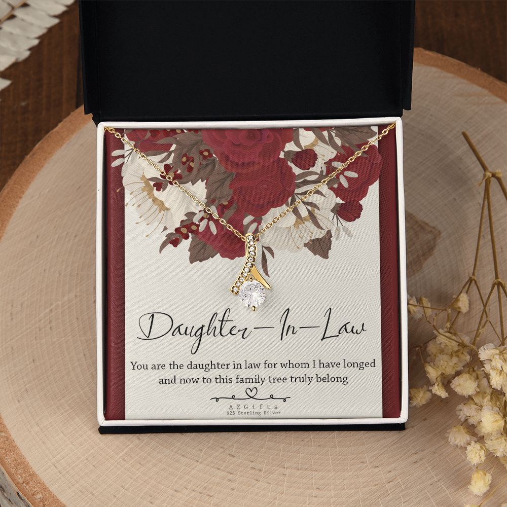 Daughter In Law Gifts Ideas, Daughter In Law Necklace, Gifts For Future Daughter In Law, Daughter In Law Birthday Gifts, Daughter-in-law Gifts From Mother In Law, Birthday Gifts For Daughter7 Alluring Beauty Necklace