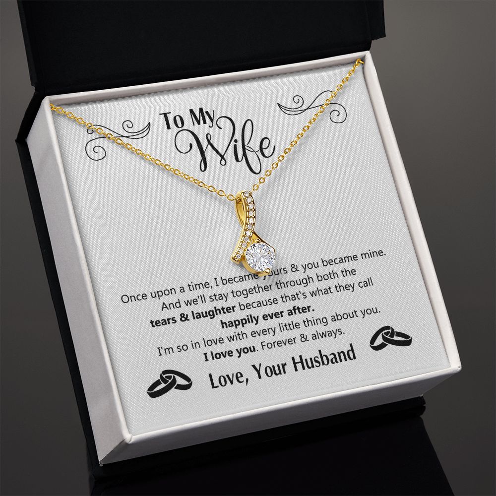 To My Wife Gift Necklace For Wife Anniversary For Wife Romantic Gifts For Her 175125613050 Alluring Beauty Necklace