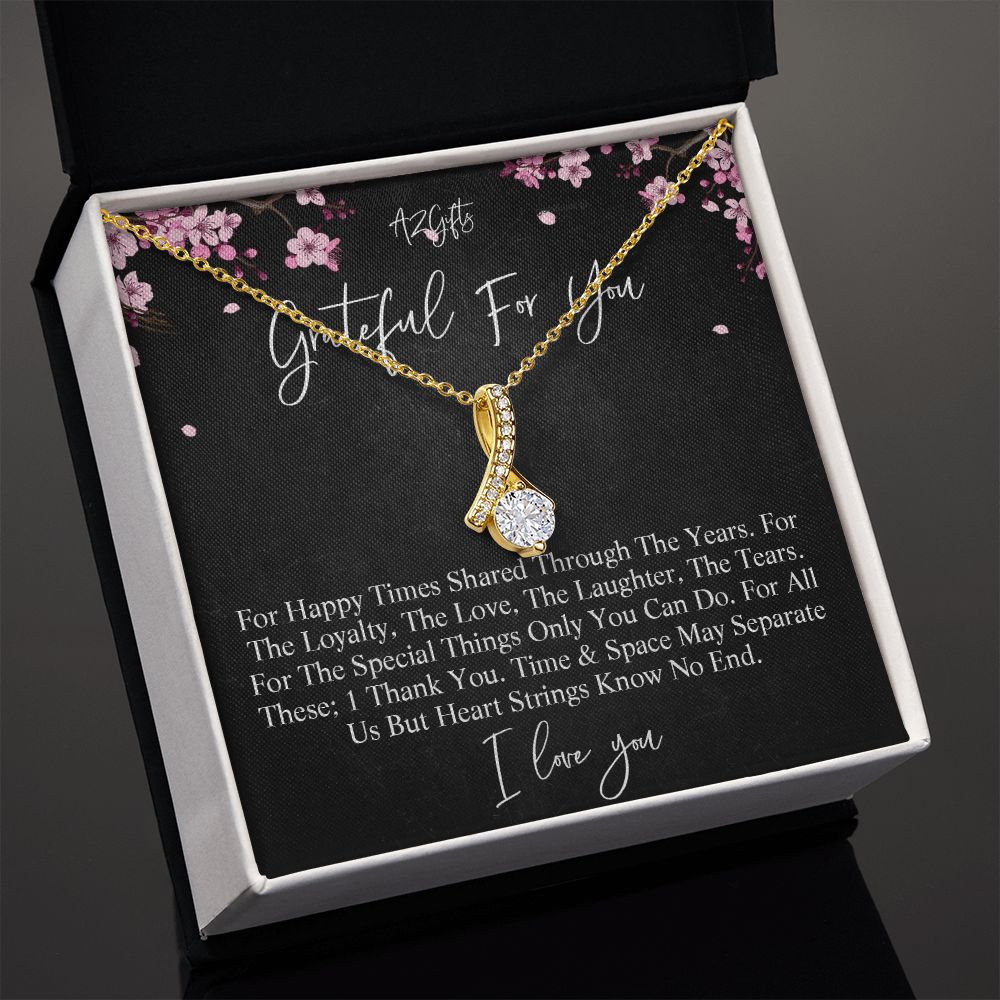 Birthday Gifts For Wife, Necklace Gifts For Wife From Husband, To My Wife Jewelry For Women , To My Wife Necklace  from Husband Wedding Anniversary Present For Wife, Beautiful Wife Jewelry On Christmas Alluring Beauty Necklace