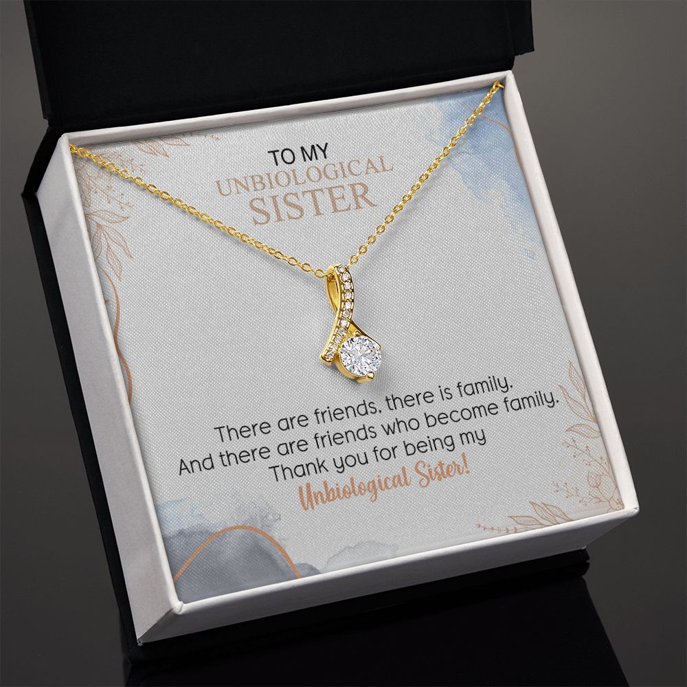 Best Friend Necklace For Unbiological Sister Soul Sister Gift Bestie Birthday Alluring Beauty Necklace