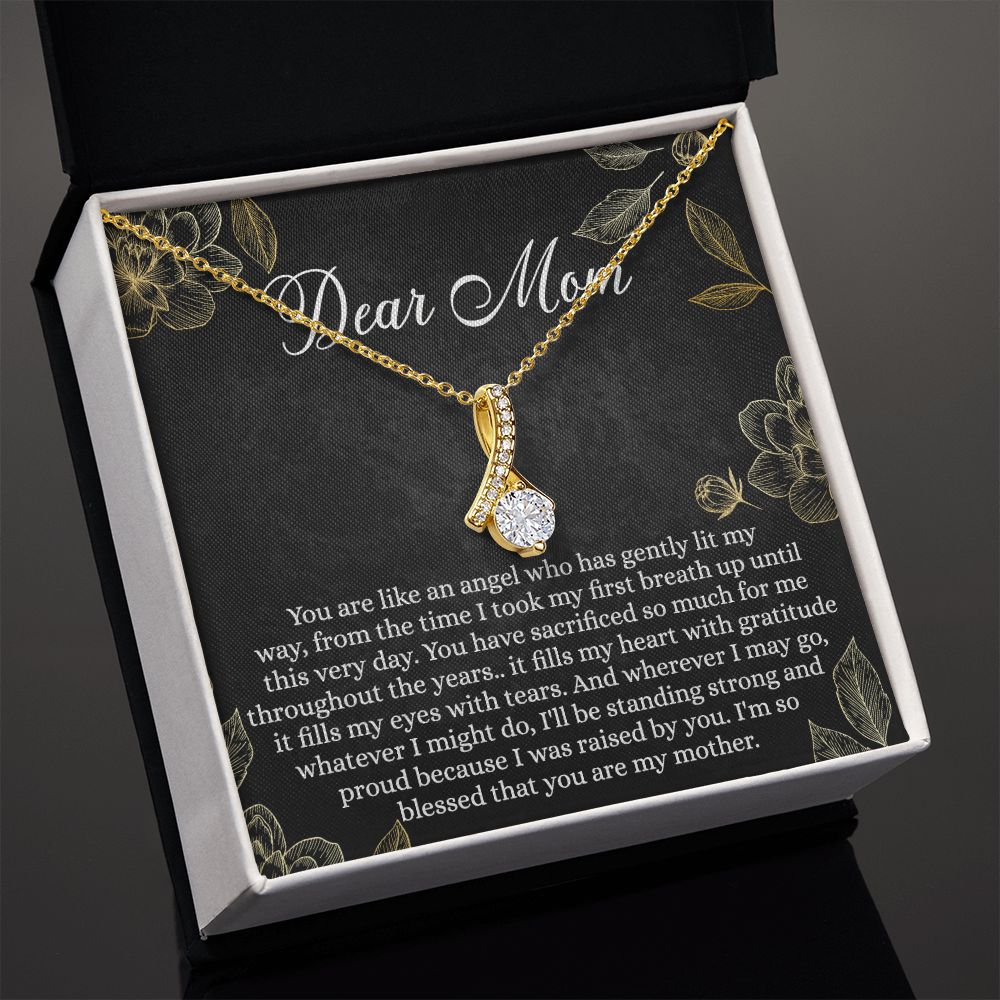 Mothers Day Gifts From Son Daughter Kids Gifts For Mom Birthday Unique Mothers Day Necklace Gift Idea Sentimental Mom Christmas Present Alluring Beauty Necklace