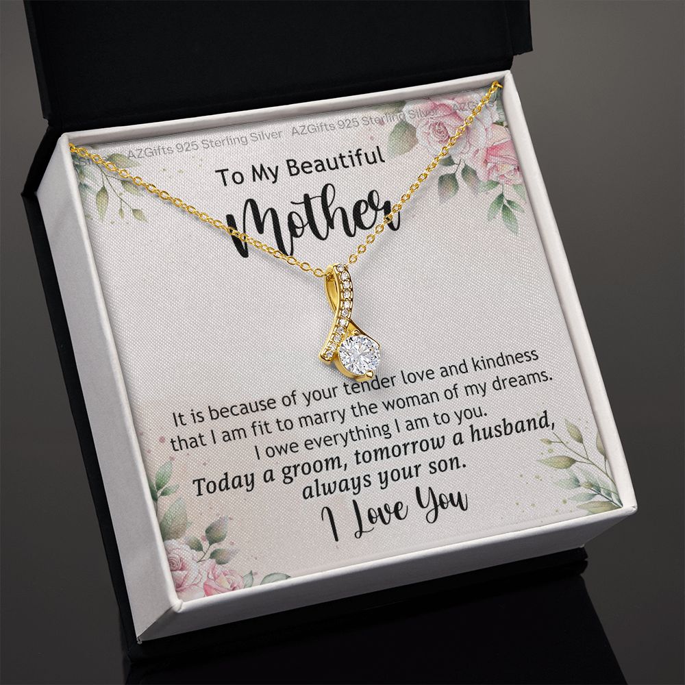 Mother Of The Groom Gift, Mother Of The Groom, Mother Of The Groom Gifts, Gift For Mother Of The Groom, Mother Of Groom Alluring Beauty Necklace