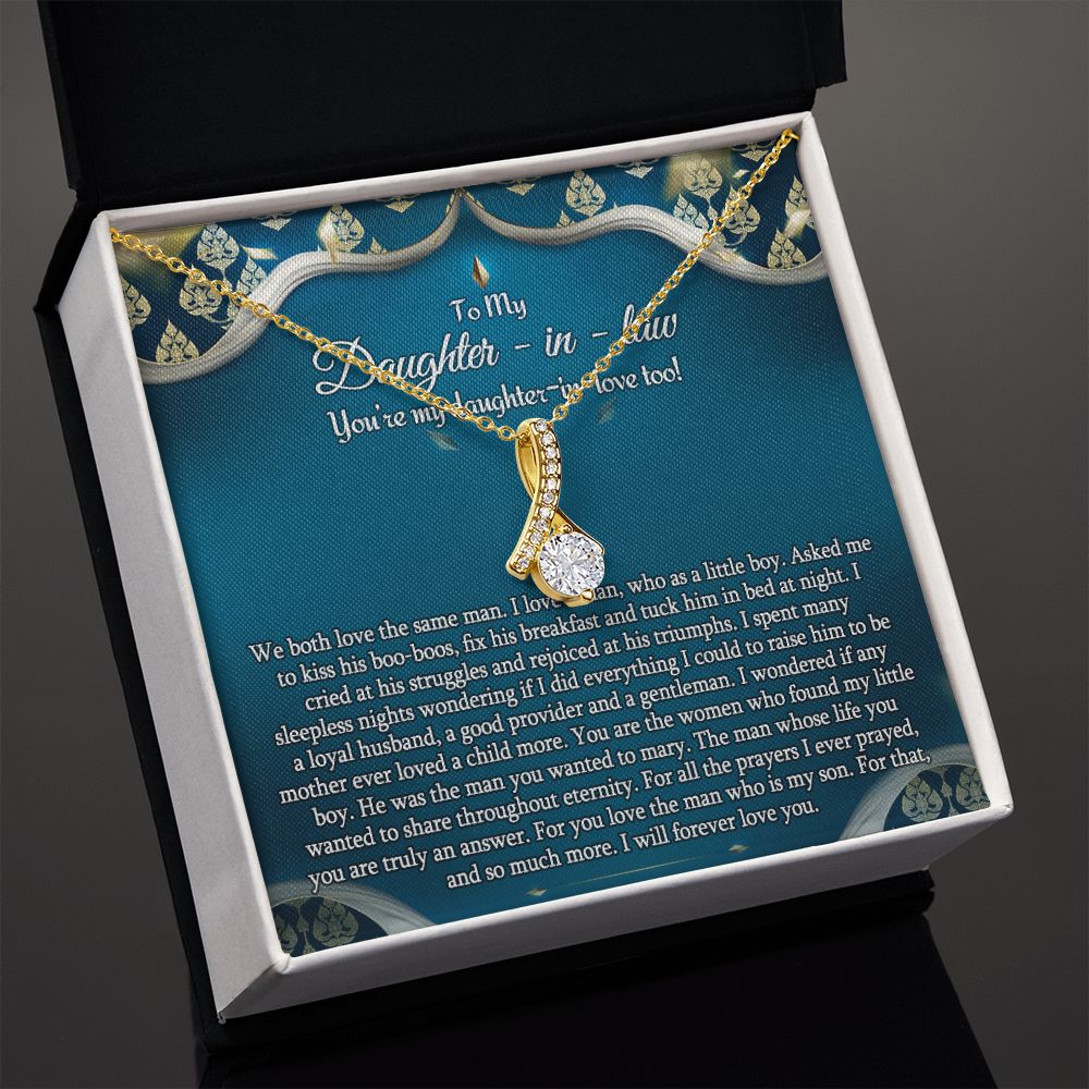 Daughter In Law Gifts Ideas, Daughter In Law Necklace, Gifts For Future Daughter In Law, Daughter In Law Birthday Gifts, Daughter-in-law Gifts From Mother In Law, Birthday Gifts For Daughter2 Alluring Beauty Necklace