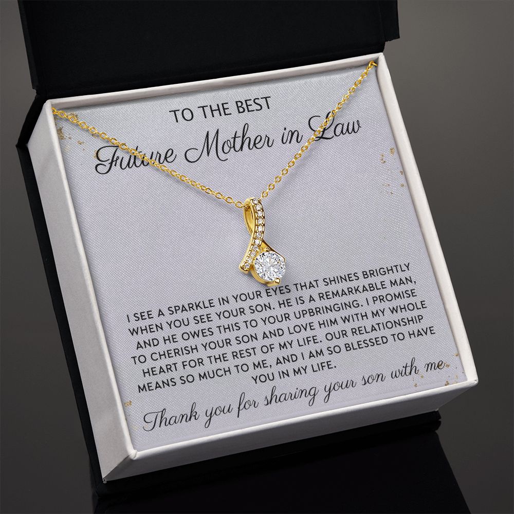 Gift to MIL Mother of the Groom Gift From Bride Wedding Gift Pendants from Bride Gifts for Mom Mother of the Bride Necklace Unique Groom Mom Alluring Beauty Necklace