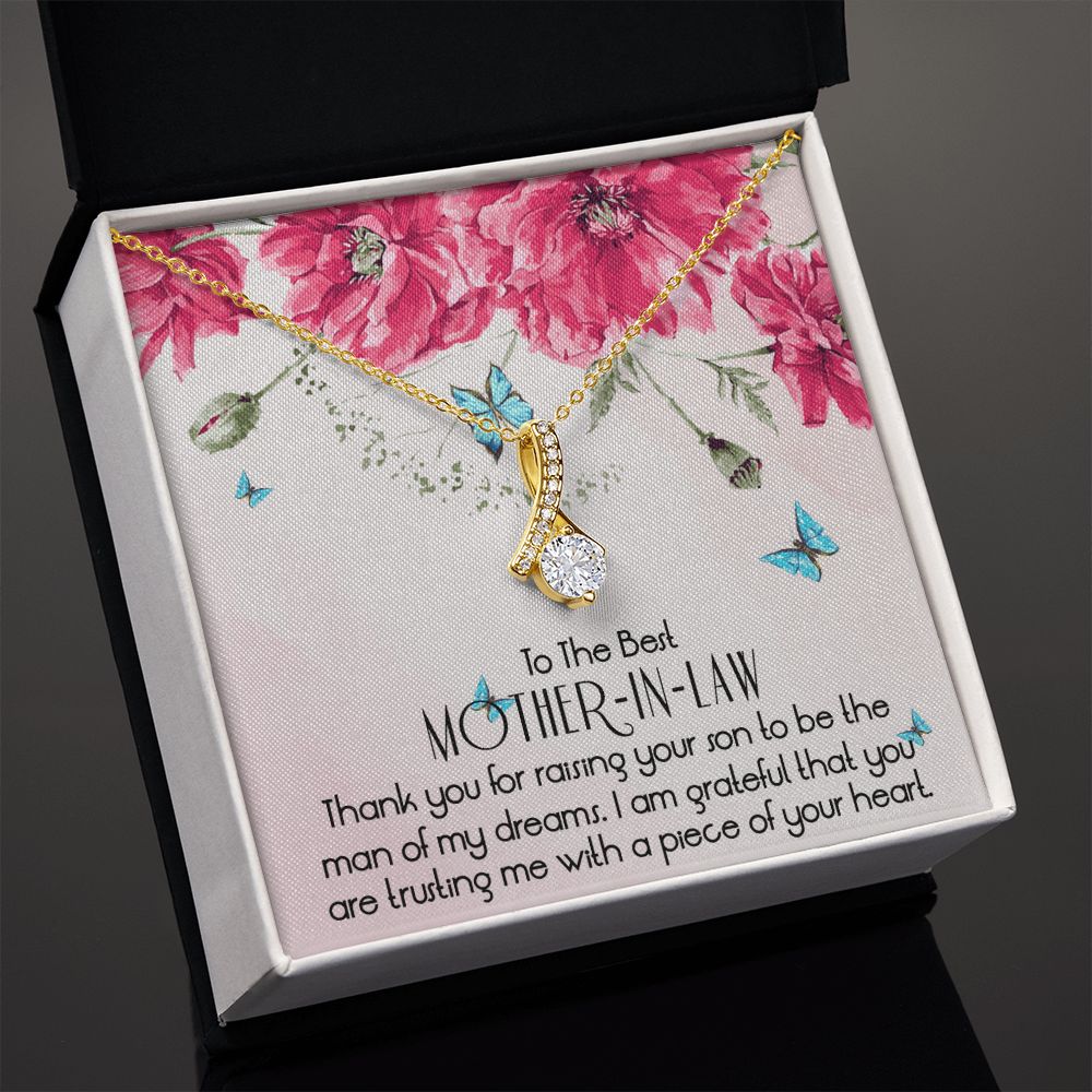 Mother in Law Necklace, Jewelry for Women, Future Mother in Law Gifts from Daughter in Law, Mother of Bride Gifts For Mother in Law, Birthday Gifts For Mother In Law From Daughter In Law1 Alluring Beauty Necklace