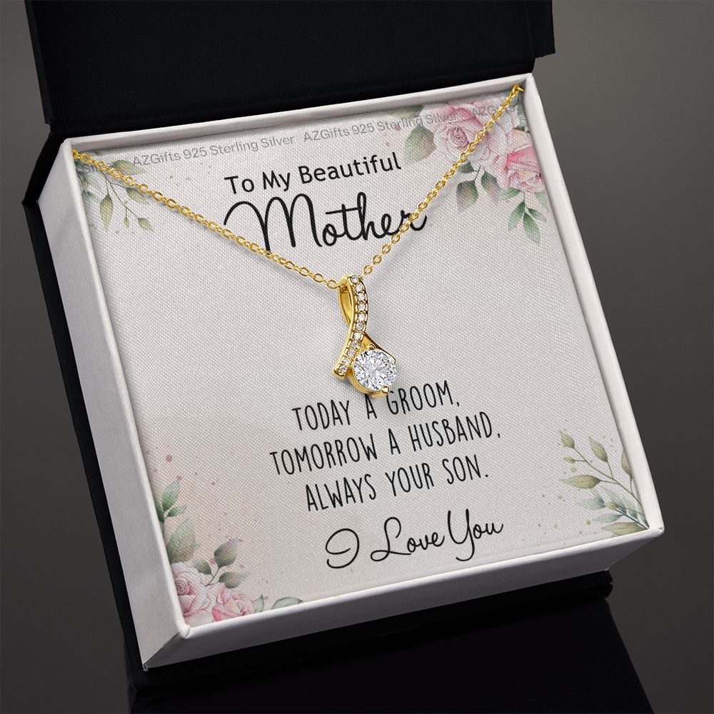 Mother Of The Groom Gift, Mother Of The Groom, Mother Of The Groom Gifts, Gift For Mother Of The Groom, Mother Of Groomw Alluring Beauty Necklace