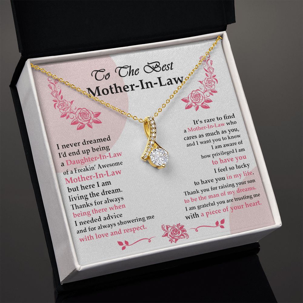 Mother in Law Necklace, Jewelry for Women, Future Mother in Law Gifts from Daughter in Law, Mother of Bride Gifts For Mother in Law, Birthday Gifts For Mother In Law From Daughter In Law6 Alluring Beauty Necklace