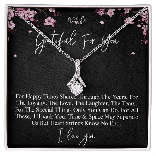 Birthday Gifts For Wife, Necklace Gifts For Wife From Husband, To My Wife Jewelry For Women , To My Wife Necklace  from Husband Wedding Anniversary Present For Wife, Beautiful Wife Jewelry On Christmas Alluring Beauty Necklace