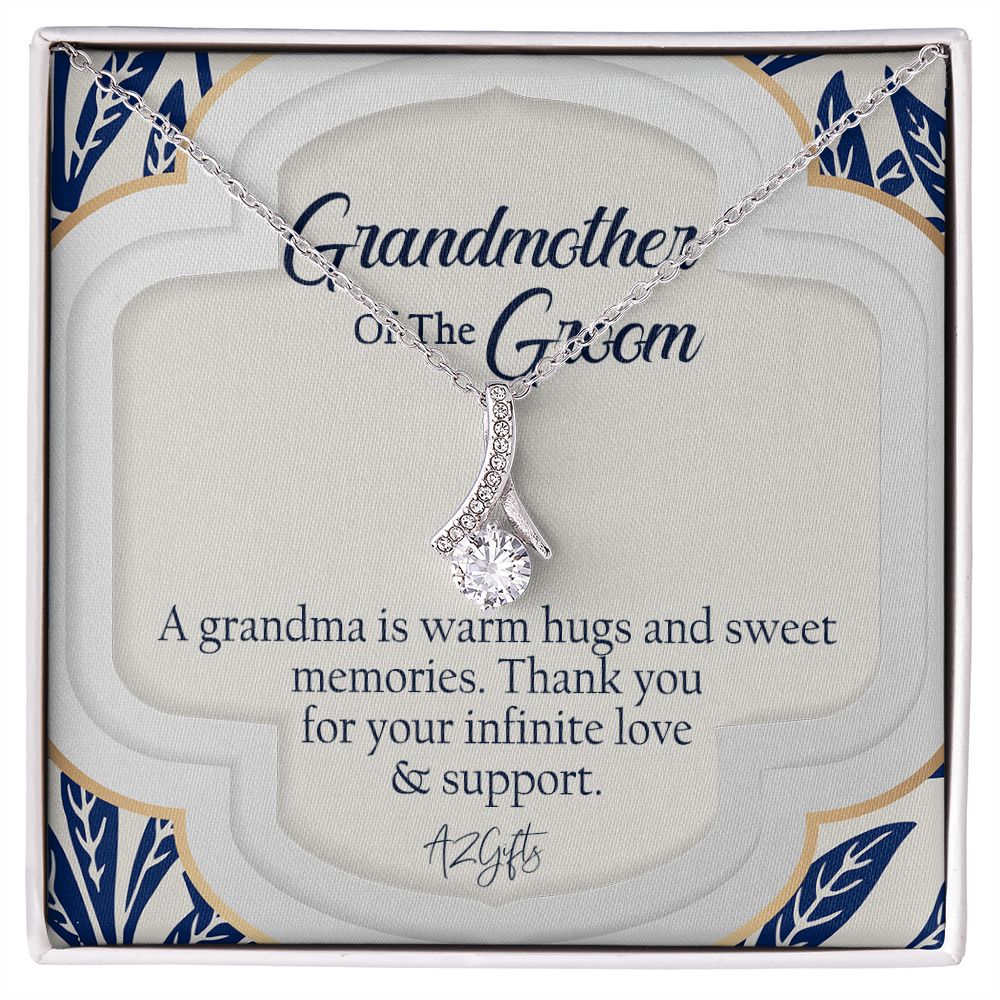 To My Grandmother Necklace, Gift for Grandmother Necklace, Mothers Day Gift For Grandma Nana, Grandma Jewelry From Grandchildren GrandKids , Jewelry Box Gift For Grandma Grandmother3 Alluring Beauty Necklace