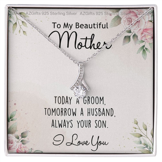 Mother Of The Groom Gift, Mother Of The Groom, Mother Of The Groom Gifts, Gift For Mother Of The Groom, Mother Of Groomw Alluring Beauty Necklace