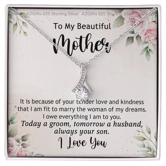 Mother Of The Groom Gift, Mother Of The Groom, Mother Of The Groom Gifts, Gift For Mother Of The Groom, Mother Of Groom Alluring Beauty Necklace