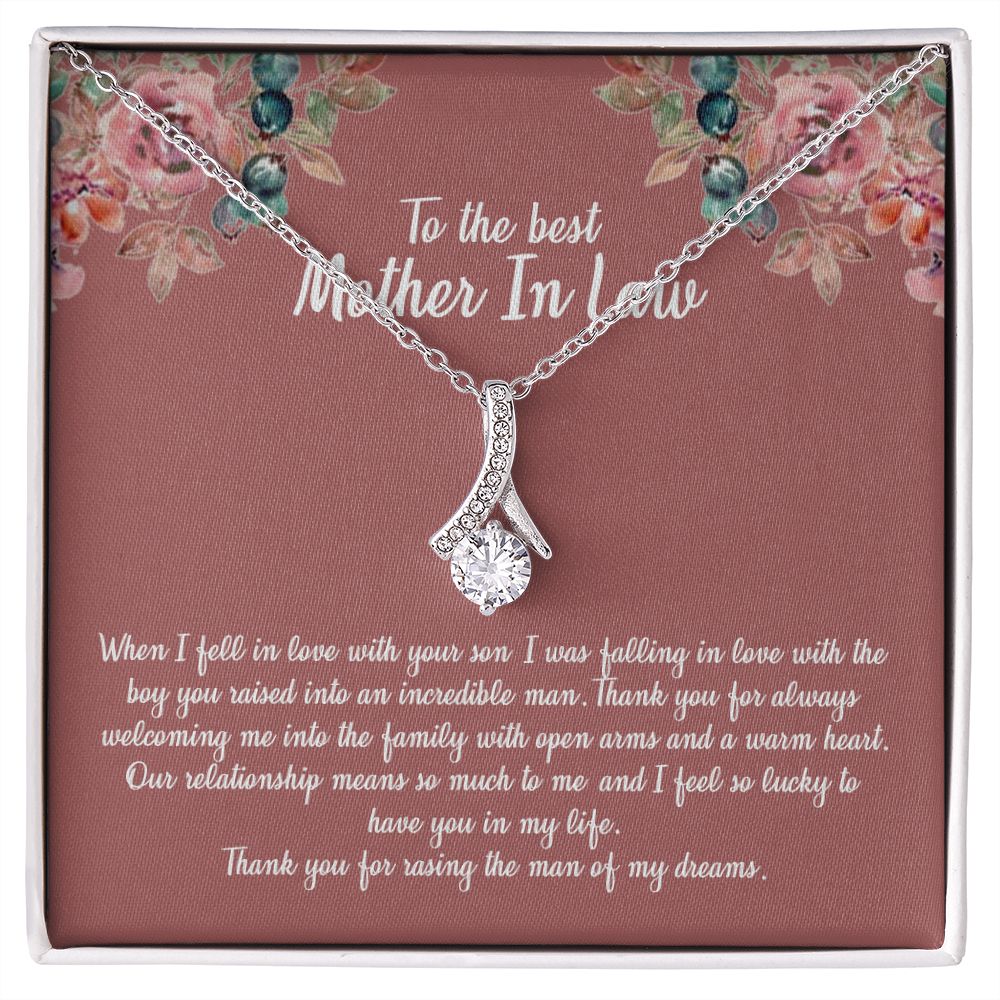 Mother in Law Necklace, Jewelry for Women, Future Mother in Law Gifts from Daughter in Law, Mother of Bride Gifts For Mother in Law, Birthday Gifts For Mother In Law From Daughter In Law11 Alluring Beauty Necklace