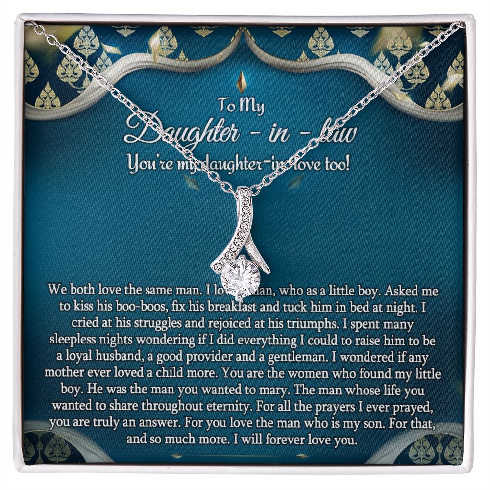 Daughter In Law Gifts Ideas, Daughter In Law Necklace, Gifts For Future Daughter In Law, Daughter In Law Birthday Gifts, Daughter-in-law Gifts From Mother In Law, Birthday Gifts For Daughter2 Alluring Beauty Necklace