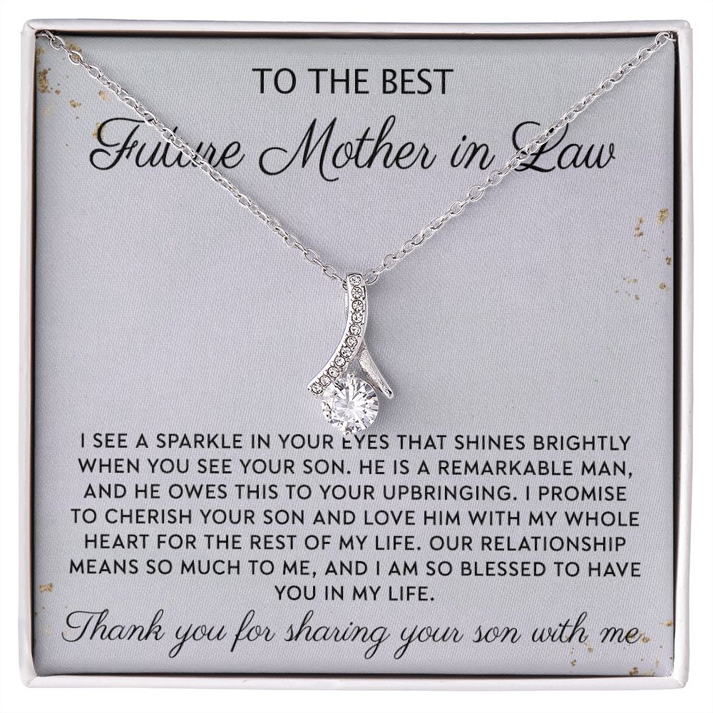 Gift to MIL Mother of the Groom Gift From Bride Wedding Gift Pendants from Bride Gifts for Mom Mother of the Bride Necklace Unique Groom Mom Alluring Beauty Necklace