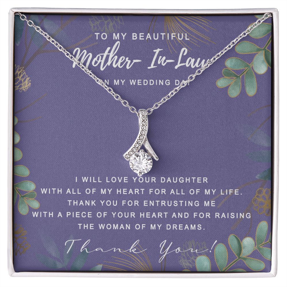 Mother in Law Necklace, Jewelry for Women, Future Mother in Law Gifts from Daughter in Law, Mother of Bride Gifts For Mother in Law, Birthday Gifts For Mother In Law From Daughter In Law8 Alluring Beauty Necklace