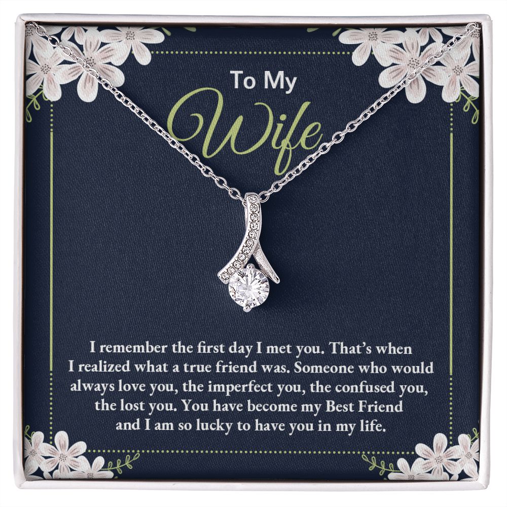 To My Wife Necklace Gift Alluring Beauty Necklace Birthday Gifts for Daughter 175146937086 Alluring Beauty Necklace