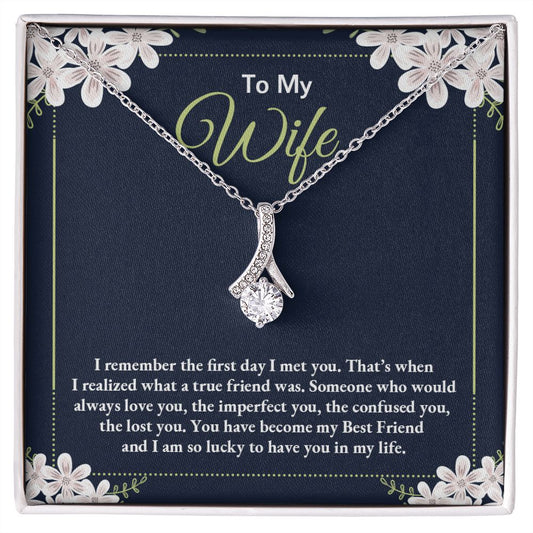 To My Wife Necklace Gift Alluring Beauty Necklace Birthday Gifts for Daughter 175146937086 Alluring Beauty Necklace