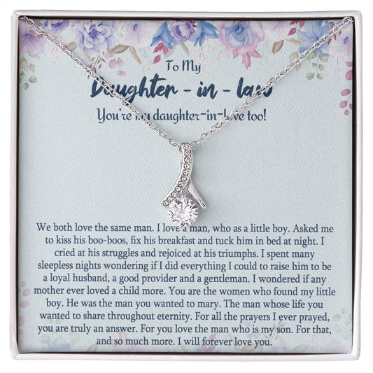 Daughter In Law Gifts Ideas, Daughter In Law Necklace, Gifts For Future Daughter In Law, Daughter In Law Birthday Gifts, Daughter-in-law Gifts From Mother In Law, Birthday Gifts For Daughter3 Alluring Beauty Necklace