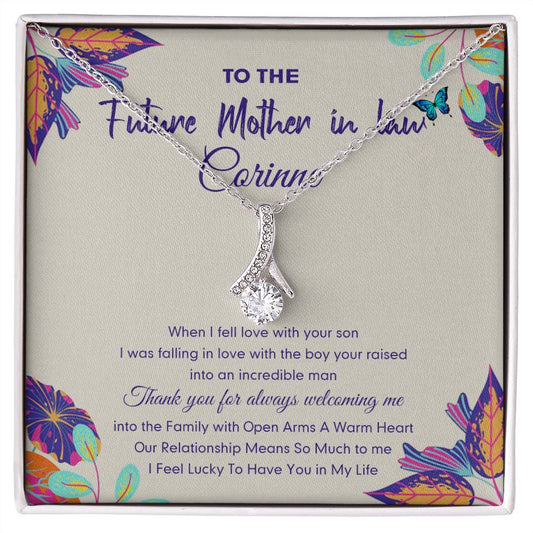 Mother in Law Necklace, Jewelry for Women, Future Mother in Law Gifts from Daughter in Law, Mother of Bride Gifts For Mother in Law, Birthday Gifts For Mother In Law From Daughter In Law16 Alluring Beauty Necklace