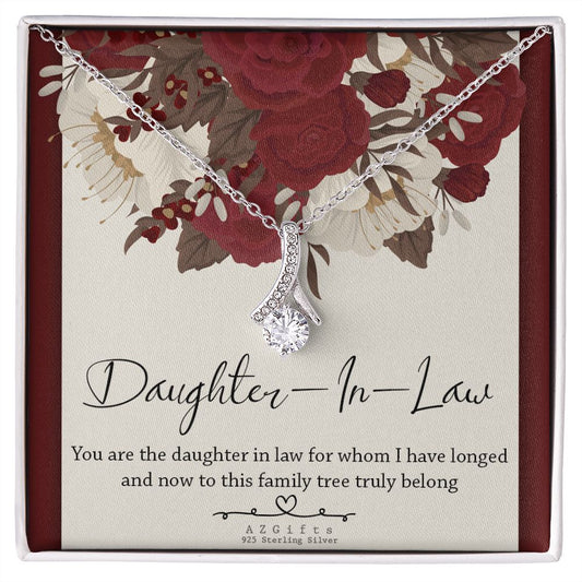 Daughter In Law Gifts Ideas, Daughter In Law Necklace, Gifts For Future Daughter In Law, Daughter In Law Birthday Gifts, Daughter-in-law Gifts From Mother In Law, Birthday Gifts For Daughter7 Alluring Beauty Necklace