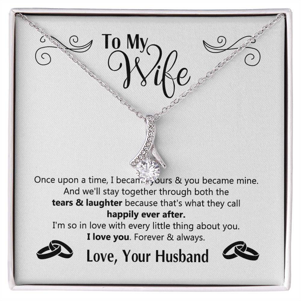 To My Wife Gift Necklace For Wife Anniversary For Wife Romantic Gifts For Her 175125613050 Alluring Beauty Necklace