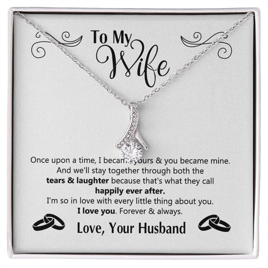 To My Wife Gift Necklace For Wife Anniversary For Wife Romantic Gifts For Her 175125613050 Alluring Beauty Necklace