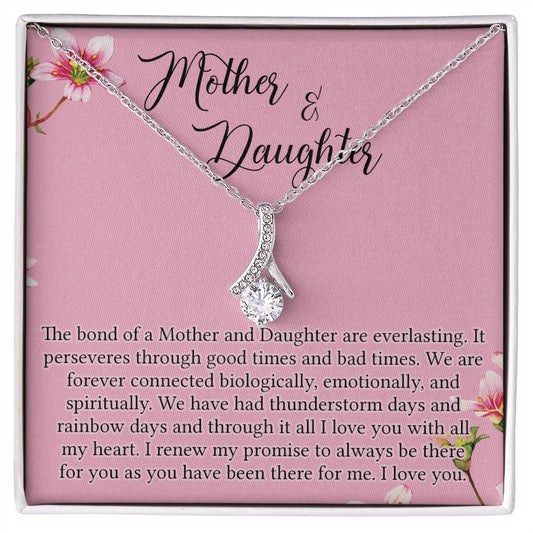 To My Mother Mom Bestfriend Best Mommy Mother In Law Stepmom For Mothers Day Birthday From Son Daughter Stepson Stepdaughter Necklace Gift Alluring Beauty Necklace