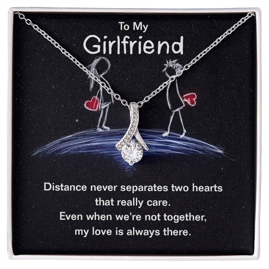 To My Girlfriend Necklace from Boyfriend To My Future Wife Necklace Jewelry For Girlfriend Gift For Girlfriend Gift for Her Romantic Birthday Valentines Day Gift For Girlfriend Gifts Necklaces 23 Alluring Beauty Necklace