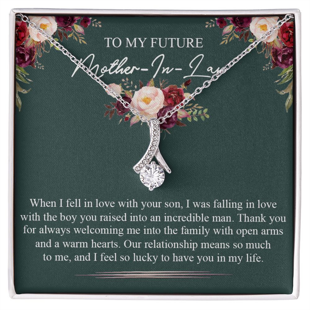 Mother in Law Necklace, Jewelry for Women, Future Mother in Law Gifts from Daughter in Law, Mother of Bride Gifts For Mother in Law, Birthday Gifts For Mother In Law From Daughter In Law5 Alluring Beauty Necklace
