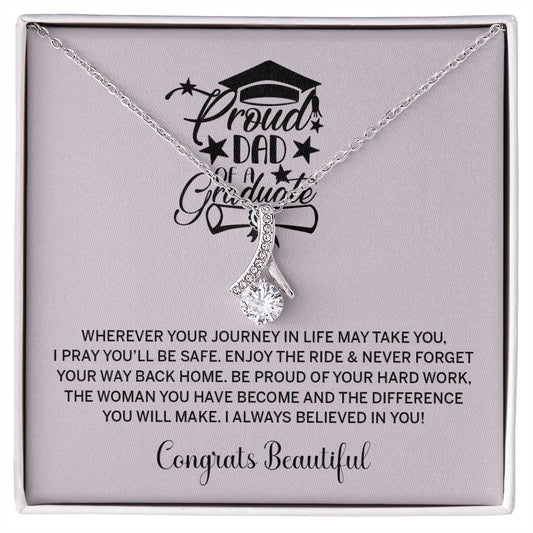 Gift For Daughter From Dad, Proud To Be Your Father, Graduation Gift, Birthday 175210799260