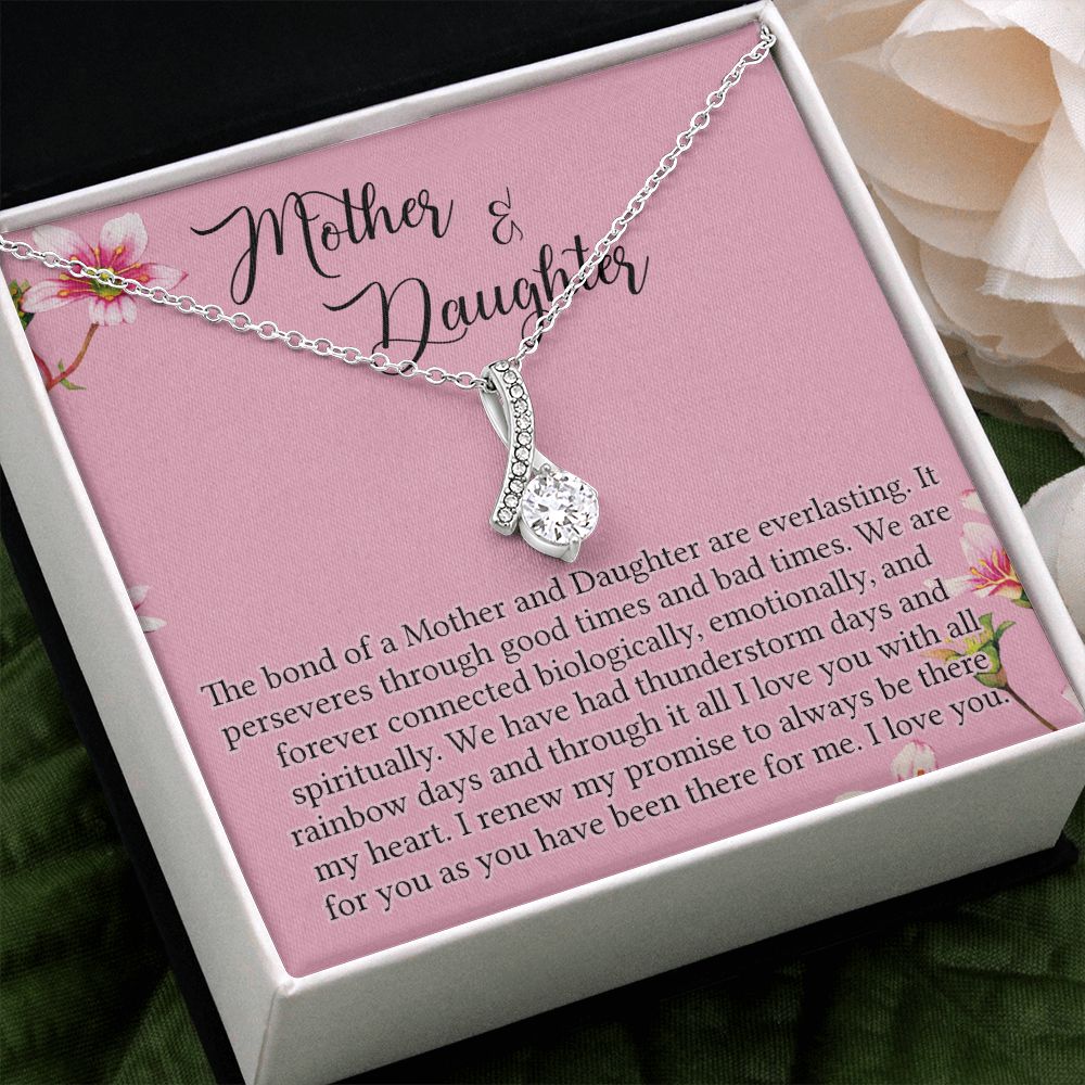 To My Mother Mom Bestfriend Best Mommy Mother In Law Stepmom For Mothers Day Birthday From Son Daughter Stepson Stepdaughter Necklace Gift Alluring Beauty Necklace