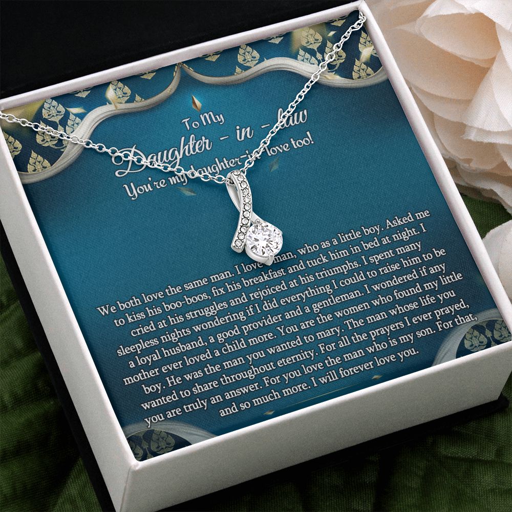 Daughter In Law Gifts Ideas, Daughter In Law Necklace, Gifts For Future Daughter In Law, Daughter In Law Birthday Gifts, Daughter-in-law Gifts From Mother In Law, Birthday Gifts For Daughter2 Alluring Beauty Necklace