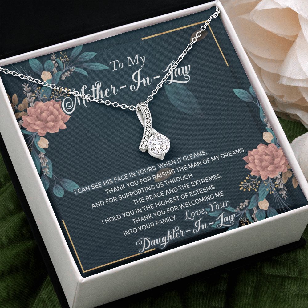 Mother in Law Necklace, Jewelry for Women, Future Mother in Law Gifts from Daughter in Law, Mother of Bride Gifts For Mother in Law, Birthday Gifts For Mother In Law From Daughter In Law2 Alluring Beauty Necklace