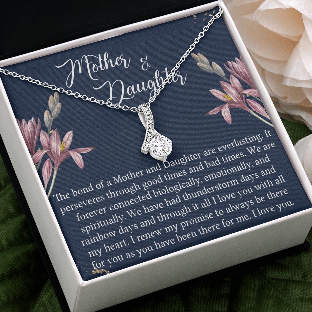 To My Mother Necklace Mom Bestfriend Best Mommy Mother In Law Stepmom For Mothers Day Birthday From Son Daughter Stepson Stepdaughter Necklace Gift Alluring Beauty Necklace