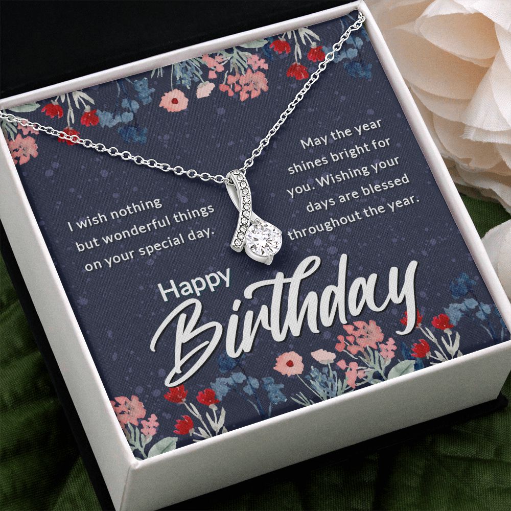 Mom Necklace Gifts for Mom from Daughter to Mom Gifts for Mothers Day from Daughter, To My Mom Necklace from Daughter to Mom Birthday Gifts Necklace with Message Card and Gift Box2230 Alluring Beauty Necklace