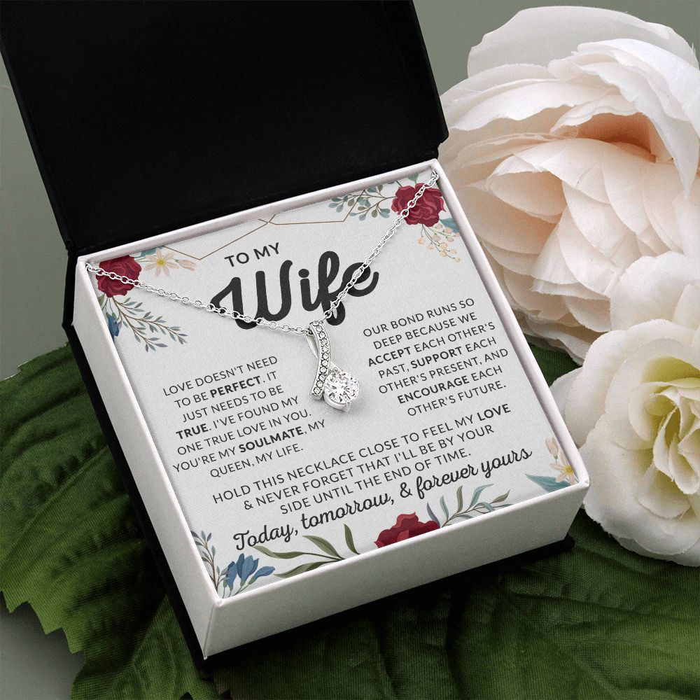 Eternal Hope Necklace To My Wife Gift, Necklace gift for her, Valentine's day 175138888386 Alluring Beauty Necklace