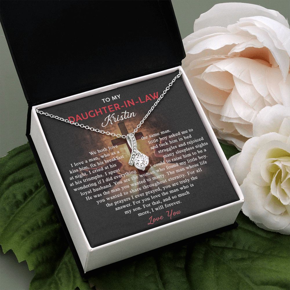 Daughter In Law Gifts Ideas, Daughter In Law Necklace, Gifts For Future Daughter In Law, Daughter In Law Birthday Gifts, Daughter-in-law Gifts From Mother In Law, Birthday Gifts For Daughter8 Alluring Beauty Necklace