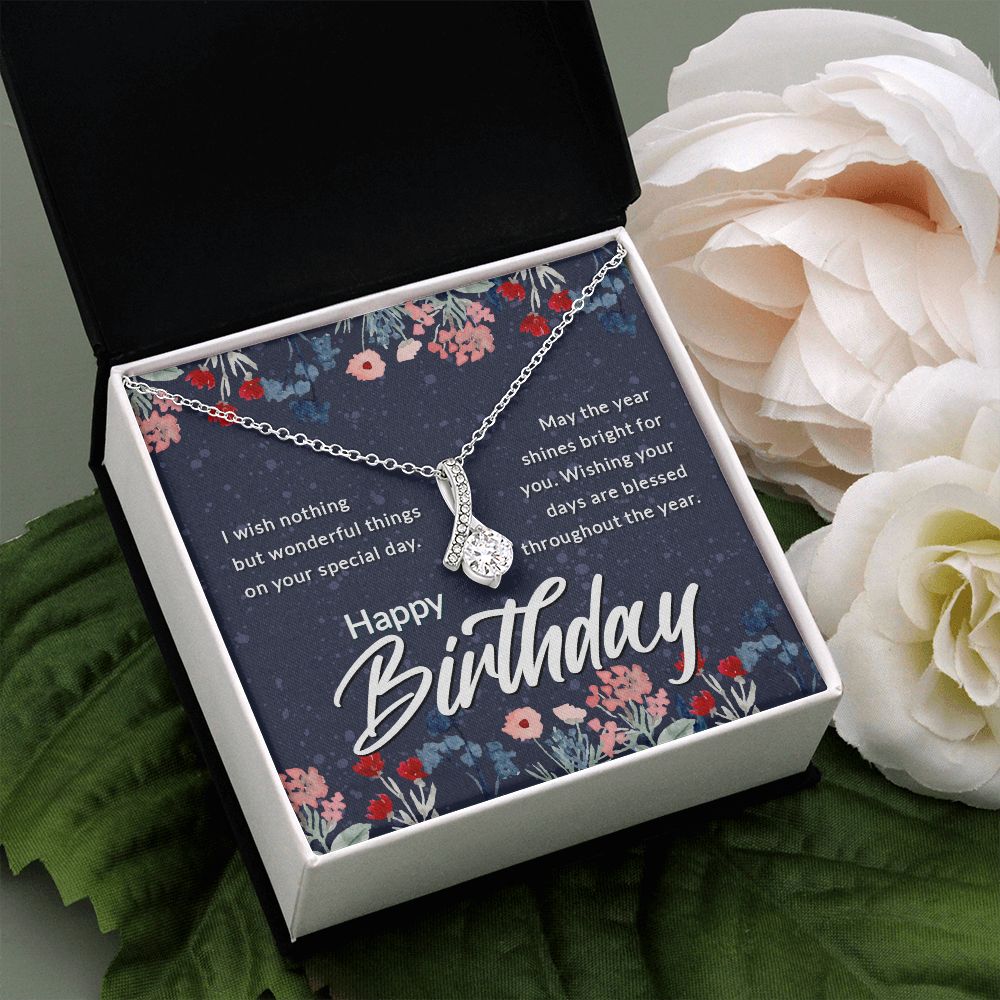 Mom Necklace Gifts for Mom from Daughter to Mom Gifts for Mothers Day from Daughter, To My Mom Necklace from Daughter to Mom Birthday Gifts Necklace with Message Card and Gift Box2230 Alluring Beauty Necklace